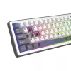 White Shark EXCALIBUR M mechaninė klaviatūra (GK-009251) su Outemu Blue jungikliais, RGB foniniu apšvietimu, US išdėstymu, balta