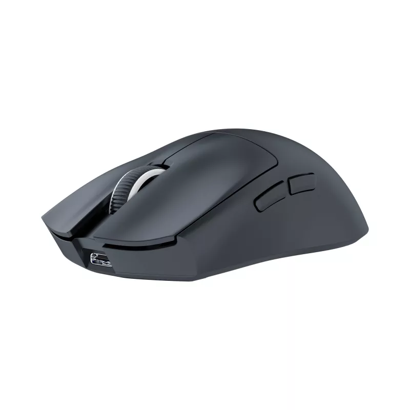 White Shark LUCAN-B WGM-5022 belaidė žaidimų pelė – 12000 DPI, 2.4 GHz, 7 mygtukai, RGB, balta