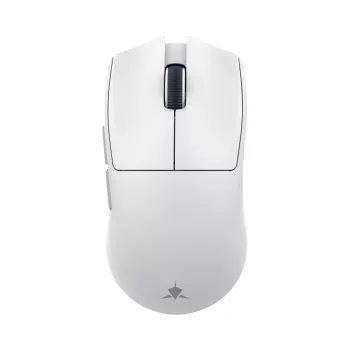 White Shark LUCAN-W WGM-5022 12000 DPI belaidė žaidimų pelė, balta
