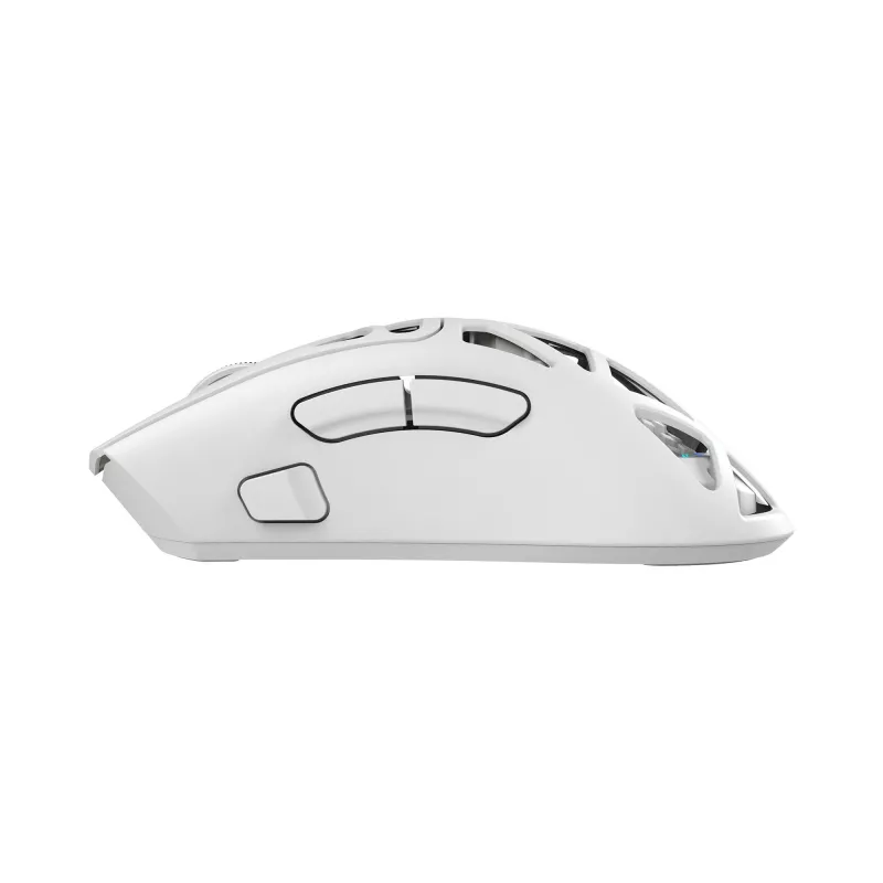 White Shark MORIEN WGM-5025 laidinis žaidimų pelė, iki 12800 DPI, RGB, balta