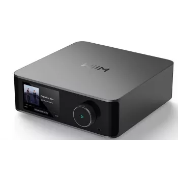WiiM Ultra Dark Grey – Aukštos raiškos muzikos srautinis grotuvas ir tinklinis garso grotuvas su išankstiniu stiprintuvu, HDMI ARC, Phono MM