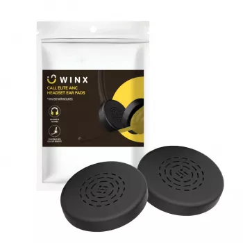 WINX CALL Elite ANC ausinių silikoniniai antgaliai (3 poros, S/M/L), juodi, geresnė triukšmo izoliacija