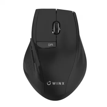 WINX DO ESSENTIAL belaidė pelė 2.4 GHz optinė 1600 DPI juoda