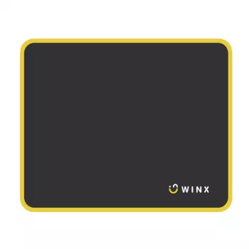 WINX GLIDE juodas vidutinio dydžio kilimėlis pelei