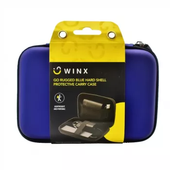 Winx Go tvirtas kietas apsauginis dėklas, skirtas Nintendo Switch / OLED - mėlynas