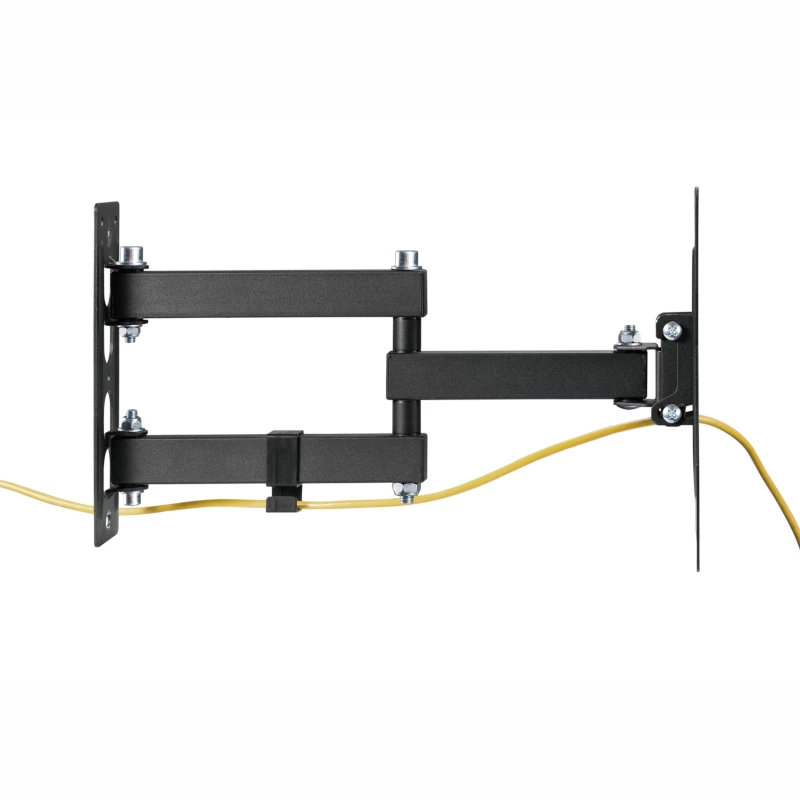 WINX MOUNT Pro Full Motion TV laikiklis 32-70 colių televizoriams, dviguba ranka, 40kg, VESA iki 600x400, juodas