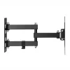 WINX MOUNT Pro Full Motion TV laikiklis 32-70 colių televizoriams, dviguba ranka, 40kg, VESA iki 600x400, juodas