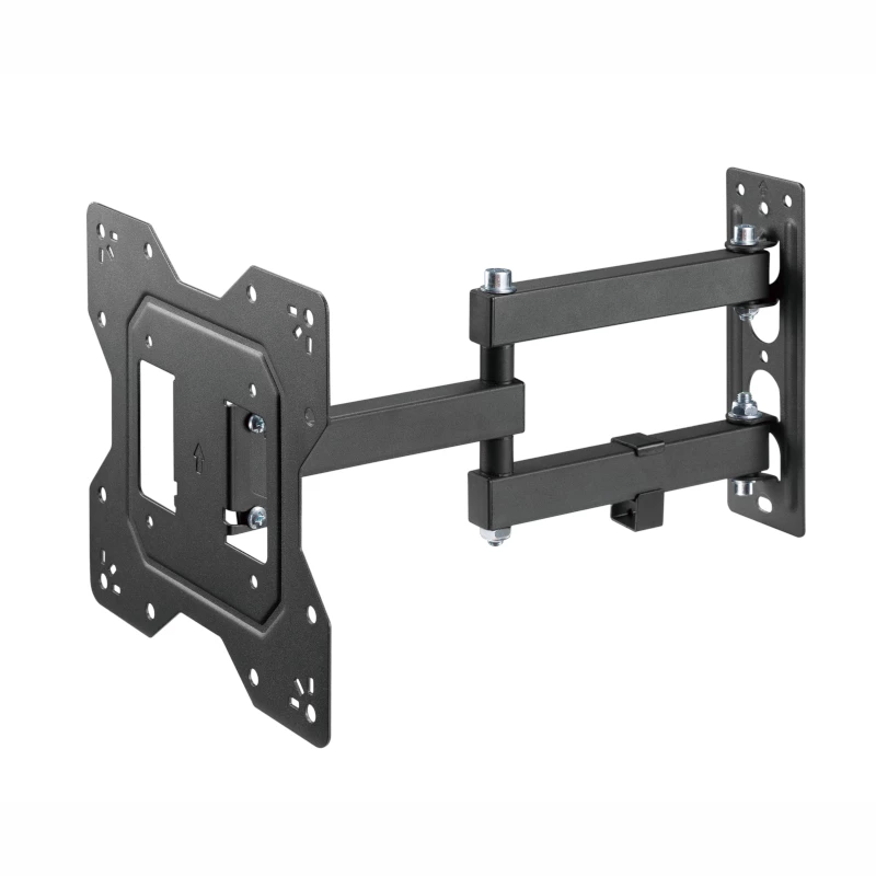 WINX MOUNT Pro Full Motion TV laikiklis 32-70 colių televizoriams, dviguba ranka, 40kg, VESA iki 600x400, juodas