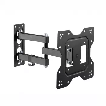 WINX MOUNT Pro Full Motion TV laikiklis 32-70 colių televizoriams, dviguba ranka, 40kg, VESA iki 600x400, juodas