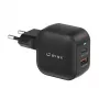 WINX POWER More 35W GaN sieninis įkroviklis - Dual USB-C ir USB-A, PD 3.0 PPS, baltas