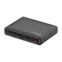 WINX POWER Ultra 140W GaN stalinis įkroviklis - 2x USB-C PD 100W + USB-A QC 22.5W, juodas