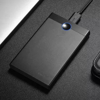 WINX STORE Fast 2,5 colio USB 3.2 Gen 1 SATA HDD/SSD dėklas, be įrankių, juodas