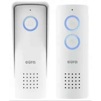 Belaidis vaizdo domofonas Eura ADP-80A3 Baltas