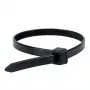 WKK Black Nylon Cable Tie UV-Stable 710x9mm 100 vnt.