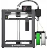 WonderMaker ZR 3D spausdintuvas su Wi-Fi, 300 x 300 x 300 mm spausdinimo zona, 4 spalvų spausdinimu, metaliniu rėmu, pilkas