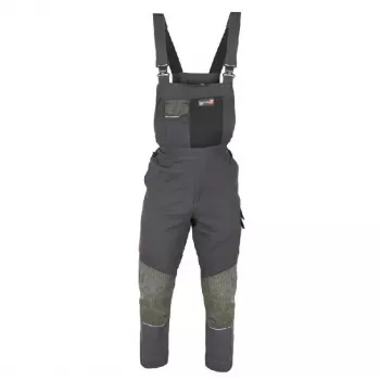 Work Bib Pants WH680 Graphite Pink S - patvarios darbo kelnės su kišenėmis kelio apsaugams