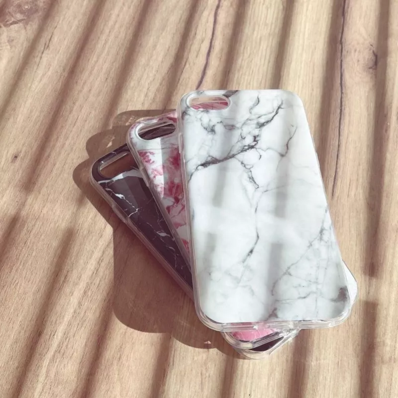 Wozinsky Black Marble TPU Dėklas Samsung A73
