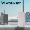 Wozinsky White Bicycle Rack Bag 13L Waterproof Pannier