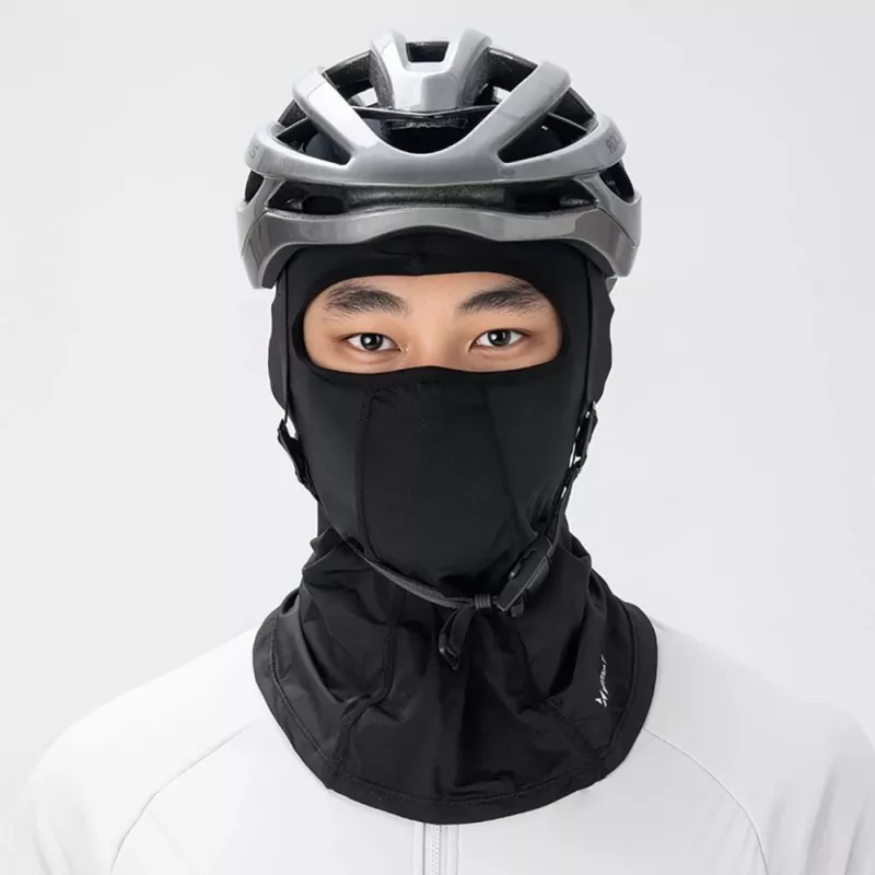 Wozinsky WKM-01B juoda balaklava dviračiui ir motociklui