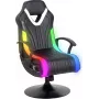 X-Rocker Fury RGB 2.1 Gaming Floor Rocker Chair Black su Neo Motion LED ir 2.1 garso sistema (2023039)