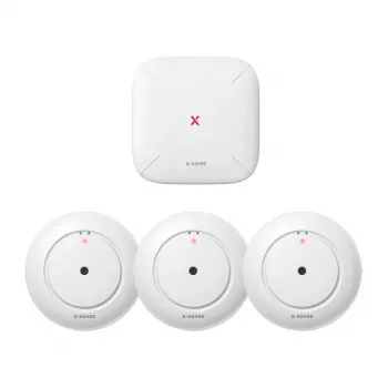X-SENSE SWS54 vandens nuotėkio jutiklis su Wi-Fi, 100 dB sirena, programėlės pranešimais, IP67, maitinamas baterija