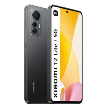 Xiaomi 12 Lite 5G 8/128GB 6.55 inch 120Hz AMOLED 108MP išmanusis telefonas – juodas