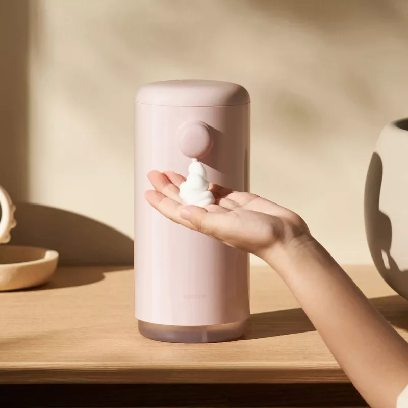 Xiaomi Automatic Soap Dispenser – rožinės spalvos (Colour Edition) | Bekontaktis putplasčio muilo dozatorius