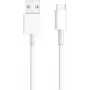 Xiaomi B5497 USB-C į USB-C 5A greitojo įkrovimo kabelis, 1 m, baltas