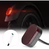 Xiaomi M365 PRO galinis žibintas – LED stabdžių šviesos keitimo detalė, skirta M365 Pro, M365, 1S, Essential, Pro 2 elektriniams paspirtukams