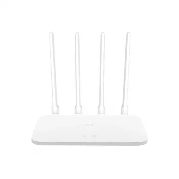 Xiaomi Mi Router 4C Wi-Fi 4 belaidis maršrutizatorius (2,4 GHz, 300 Mbps, 4 antenos, 3x Fast Ethernet) baltas