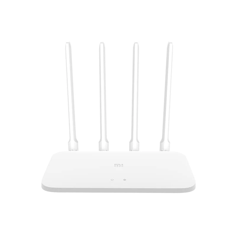 Xiaomi Mi Router 4C Wi-Fi 4 belaidis maršrutizatorius (2,4 GHz, 300 Mbps, 4 antenos, 3x Fast Ethernet) baltas