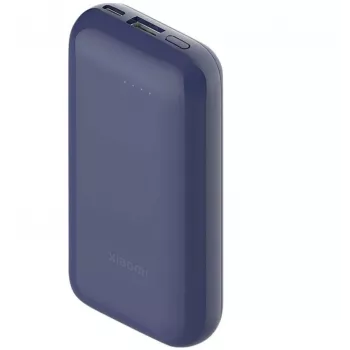Xiaomi PB1030ZM nešiojamas įkroviklis (power bank) 10000 mAh, 33W greitasis įkrovimas, USB-C, mėlynas