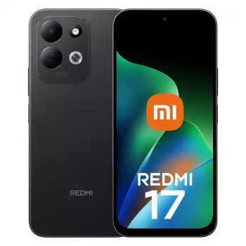 Xiaomi Redmi 17 4G Dual SIM, 4GB RAM, 256GB atmintis, 6.7 col. IPS LCD, 50MP kamera, 5000mAh, juodas