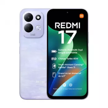 Xiaomi Redmi 17 4GB RAM 128GB atminties Dual SIM 4G LTE Levandų violetinė NFC Android išmanusis telefonas