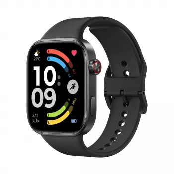 Xiaomi REDMI Watch 6 išmanusis laikrodis su GPS, AMOLED 2,07 colio ekranu, vandeniui atsparus, Obsidian Black