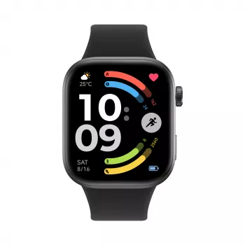 Xiaomi REDMI Watch 6 išmanusis laikrodis su GPS, AMOLED 2,07 colio ekranu, vandeniui atsparus, Obsidian Black