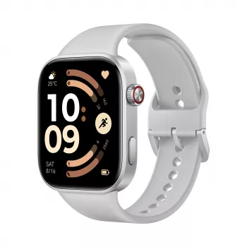 Xiaomi REDMI Watch 6 išmanusis laikrodis GPS AMOLED 2.07 colio atsparus vandeniui sidabriškai pilkas