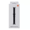 Xiaomi Smart Band 10 megztas šilko dirželis - juodos spalvos