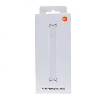 Xiaomi Smart Band 10 magnetinis Kona odos dirželis - Glacier White