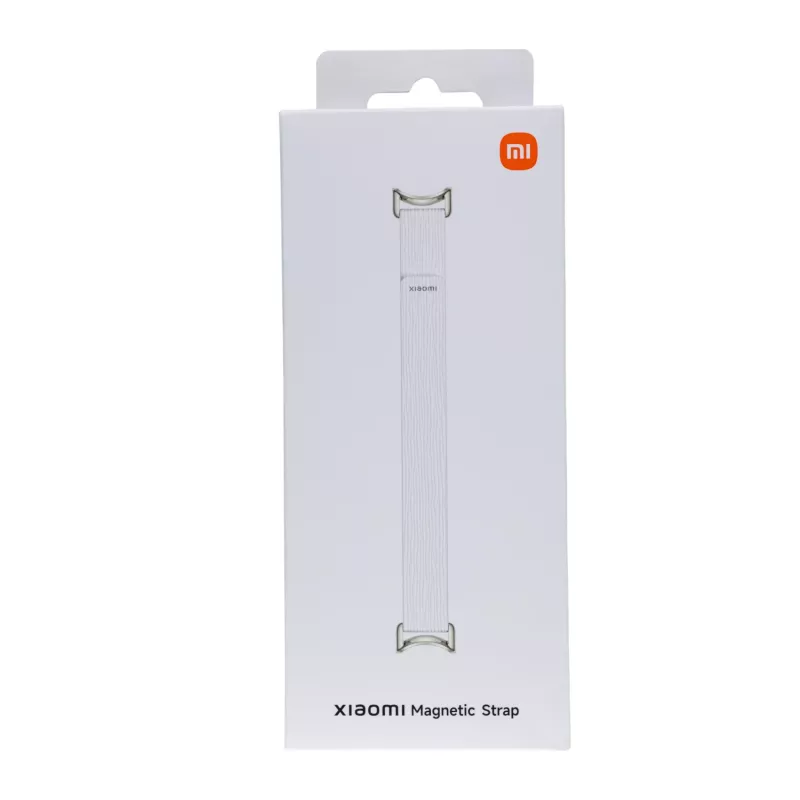 Xiaomi Smart Band 10 magnetinis Kona odos dirželis - Glacier White