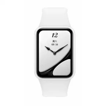 Xiaomi Smart Band 10 Pro Ceramic Edition – 1.74 colio AMOLED aktyvumo stebėjimo apyrankė su GPS, 5ATM atsparumu vandeniui, balta (BHR095AGL)