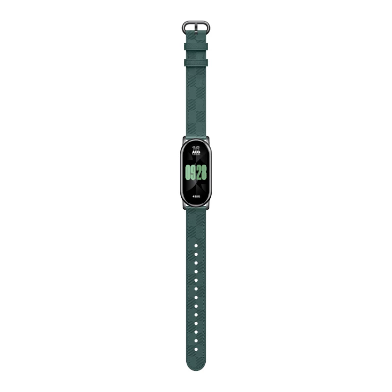Xiaomi Smart Band 8 šachmatų rašto dirželis – žalias