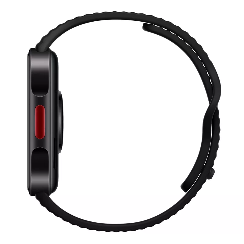 Xiaomi Watch 6 Lite – 1.96 colio AMOLED išmanusis laikrodis, Bluetooth skambučiai, 5 ATM atsparus vandeniui, juodos spalvos