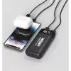 XTAR PB2SLV2 18650 akumuliatorių įkroviklis ir power bank su USB-C PD3.0 ir QC3.0