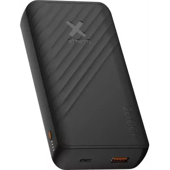 Xtorm Go2 Series nešiojamasis įkroviklis (power bank) 20000 mAh 20W USB-C PD ir USB-A QC, Charcoal Black XG2E206