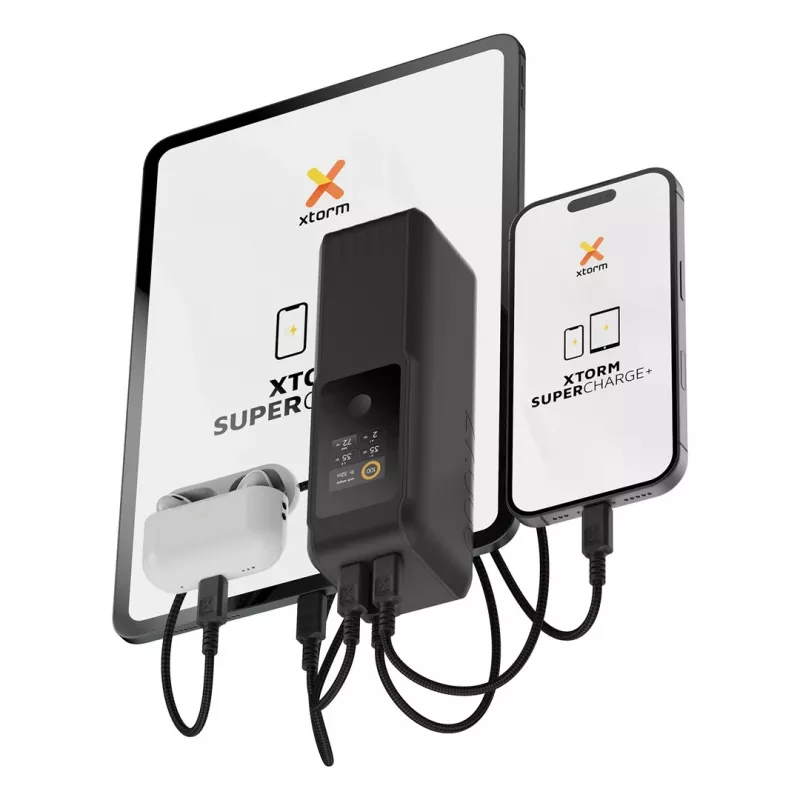 Xtorm NextGen 27000 mAh 70W Power Bank - juodos spalvos