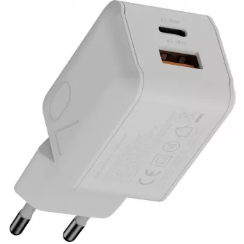 Xtorm NextGen GaN3 Ultra 70W USB-C PD sieninis įkroviklis, baltas XECNG700