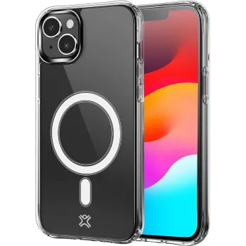 XTREMEMAC Flexi MagSafe permatomas dėklas iPhone 16 Pro - permatomas TPU su apsauga nuo pageltimo, smūgių apsauga ir pakeltais kraštais XWH-16MC2-13