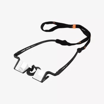 Y&Y Vertical Plasfun Evo Belay Glasses - Juodi