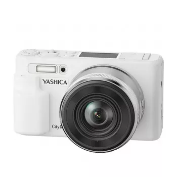 Yashica City 200 White Vienkartinis Fotoaparatas su 27 Kadrais